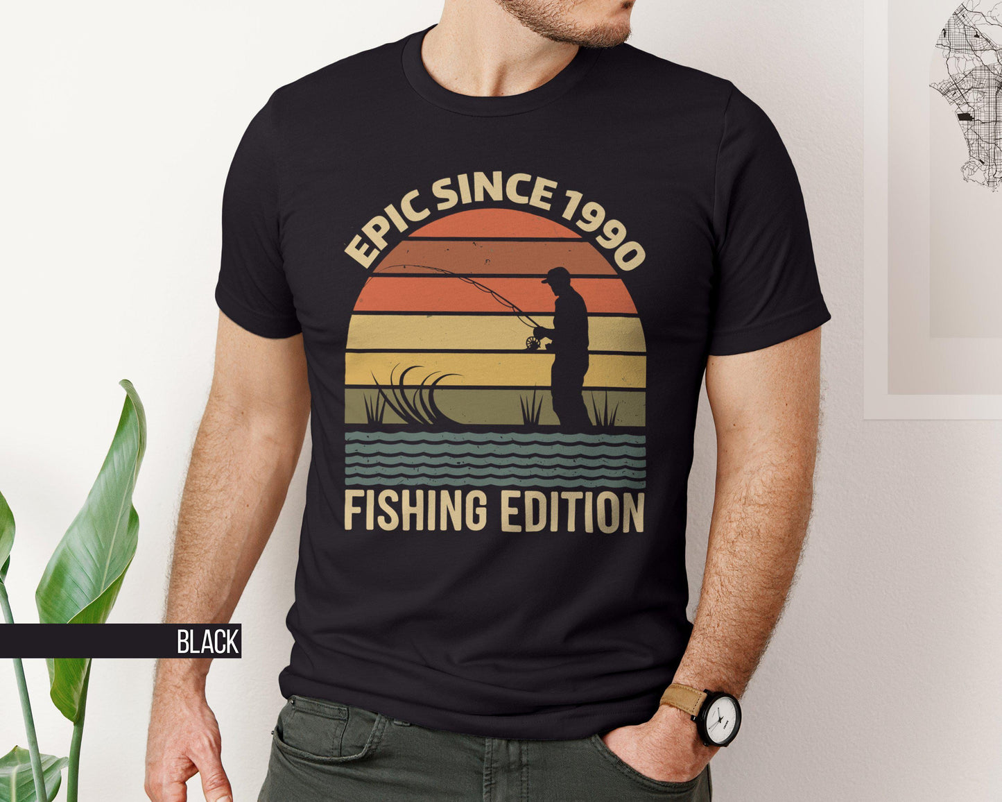 Custom Birthday Shirt Fishing Shirt Retro Shirt Gift For Dad Vintage Shirt Personalized Shirt Dad Shirt Anniversary Shirt Graphic Tee – Fan Favorite · Trending Graphic Apparel