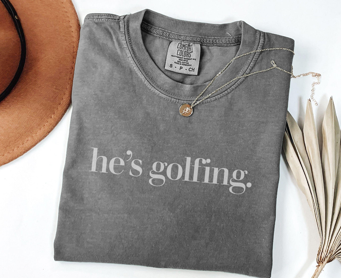 Golf Wife Shirt Funny Tee for Golf Widows Hes Golfing Shirt Weekend Golfer Gift Golf Humor Shirt for Her Graphic Tee – Warm & Stylish · Great Gift For Fans