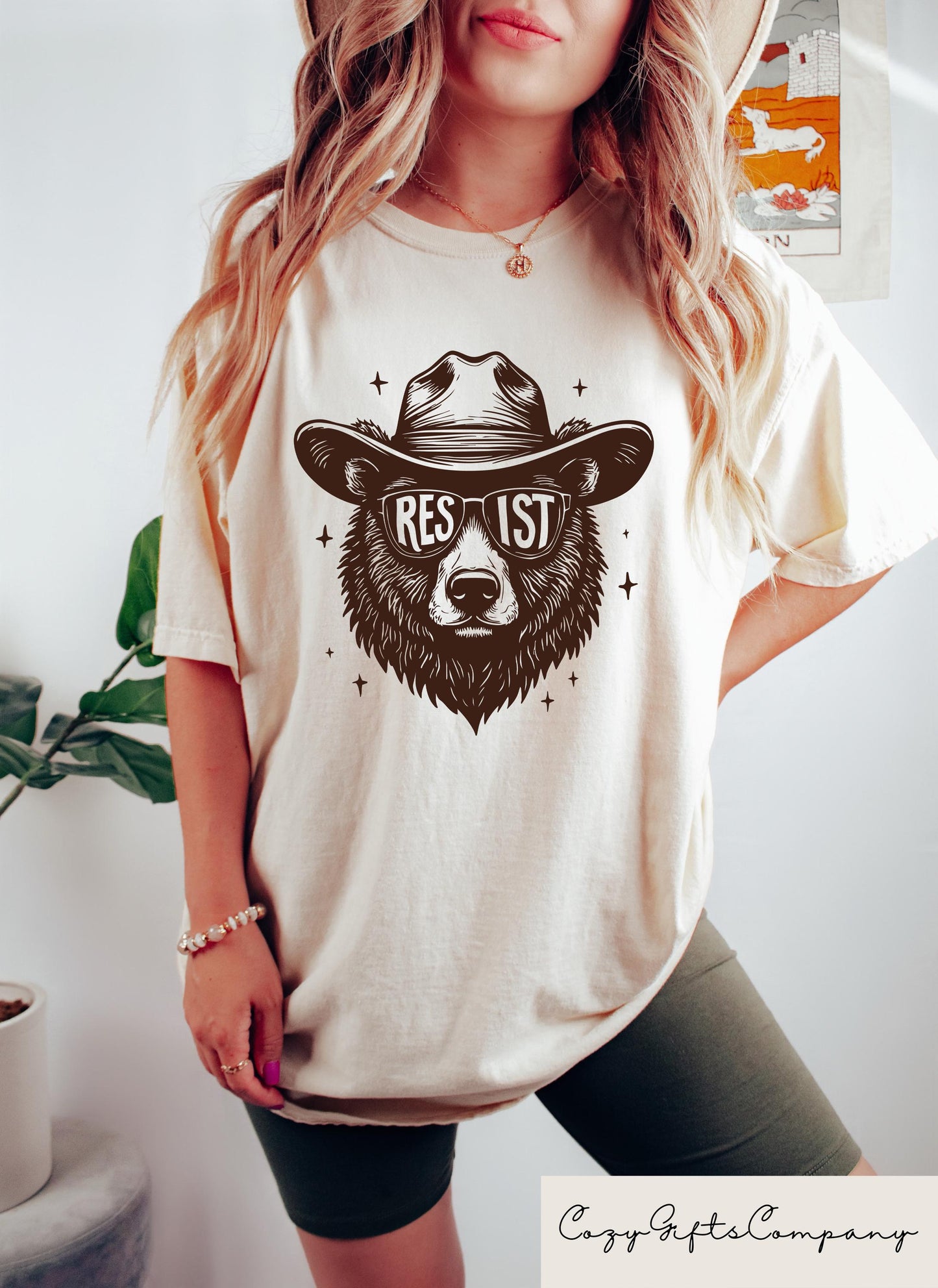 Smokey Bear Resist Shirt Environmental Activism T shirt National Park Sweatshirt Funny Activist Gift Anti Trump Sweater Protest Tee Sweatshirt – Easygoing Wear · Must-Have Style
