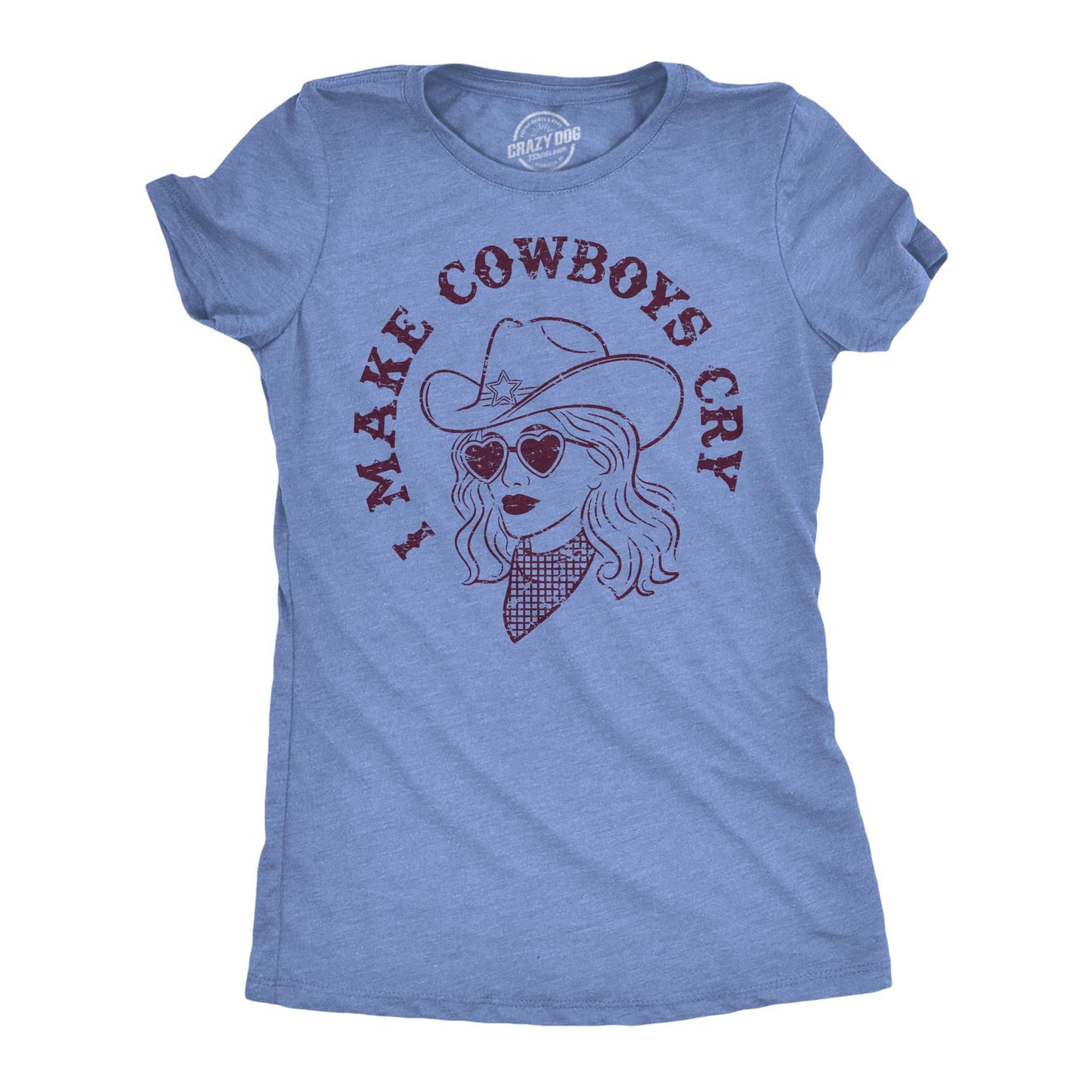 I Make Cowboys Cry Cowboy Shirts Cowboy Romance Cowboy Boots Southerner Shirts Farm Girl Try Me Cowgirl Shirts Funny Cowgirl Shirts Graphic Tee – Feel-Good Design · Top Pick For Any Outfit