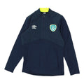 Ireland Football Training Top Umbro Mens Navy Blue 12 Zip Sports Sportwear Graphic Tee – Soft Feel · Perfect For Daily Wear