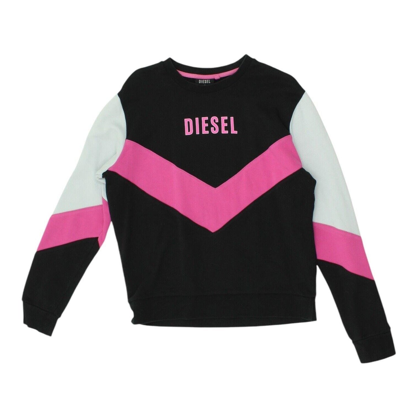 Diesel Black Pink Sweatshirt Womens Designer Pullover Casual Logo Crew Neck Sweatshirt – Everyday Comfort · Perfect For Daily Wear