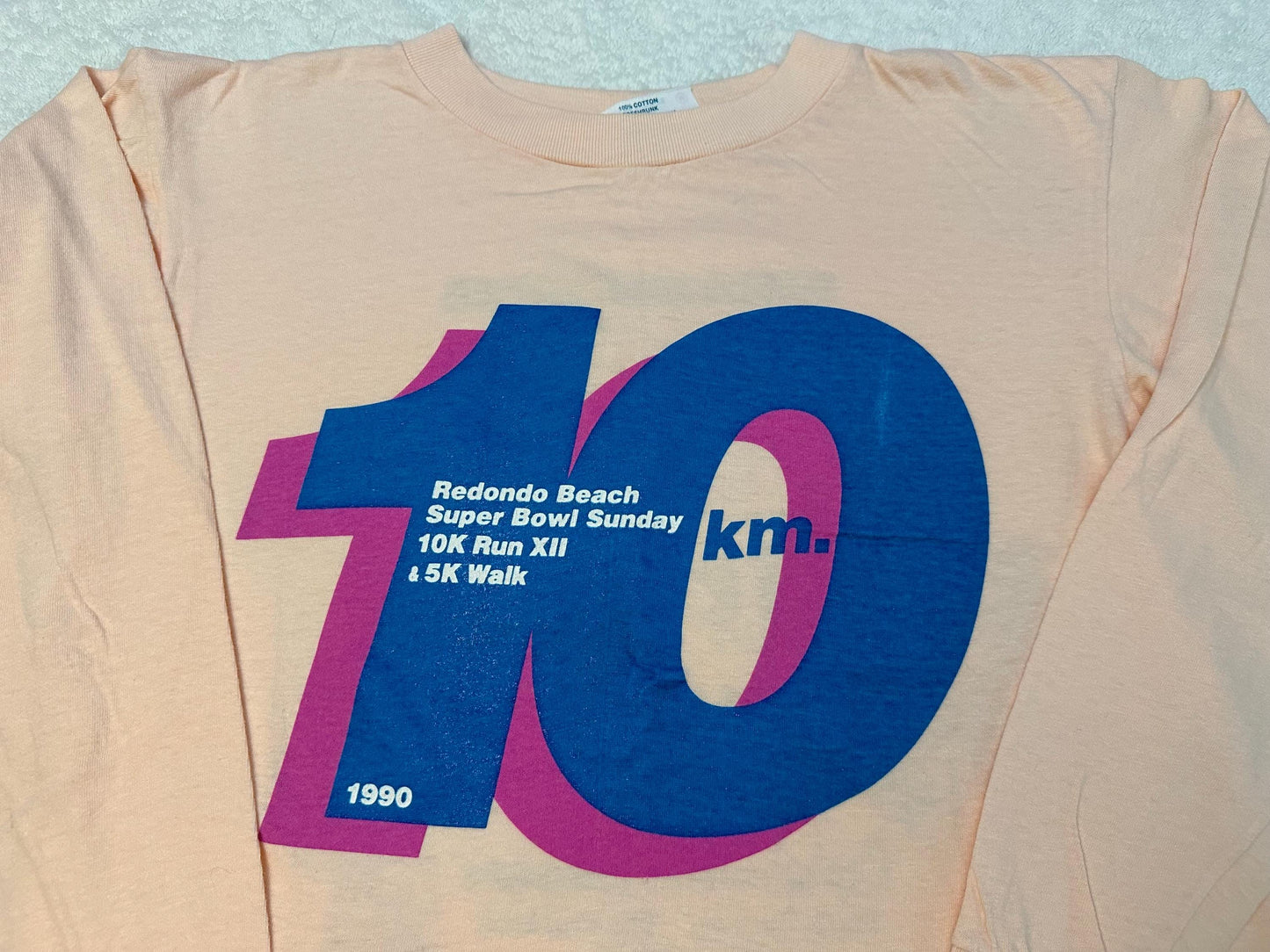 Vintage 1990s Redondo Beach 10K 5K Run California Race Long Sleeve T Shirt M NEW Graphic Tee – Feel-Good Design · Must-Have Style