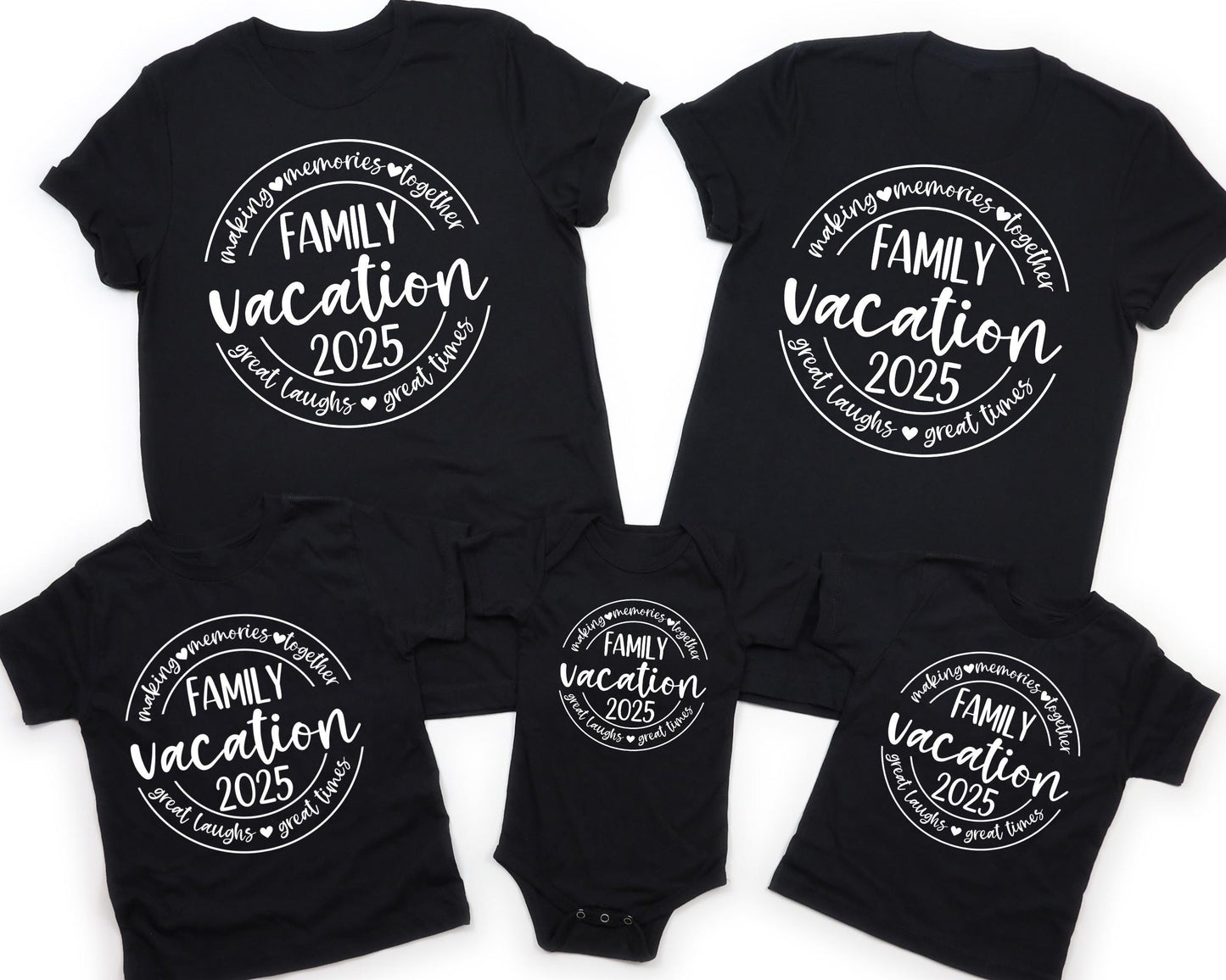 Family Shirts Vacation Family TShirtFamily Vacation 2025 Making Memories TogetherFamily Vacation 2025 Making Memories TogetherFamily Tees Graphic Tee – Aesthetic Look · Must-Have Style