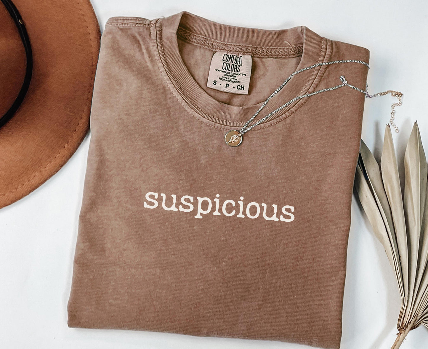 SUSPICIOUS Shirt Funny Highly Suspicious Tee for True Crime Lovers or Don39t Be Suspicious Parks and Rec Fans Gift Graphic Tee – Feel-Good Design · Great Gift For Fans