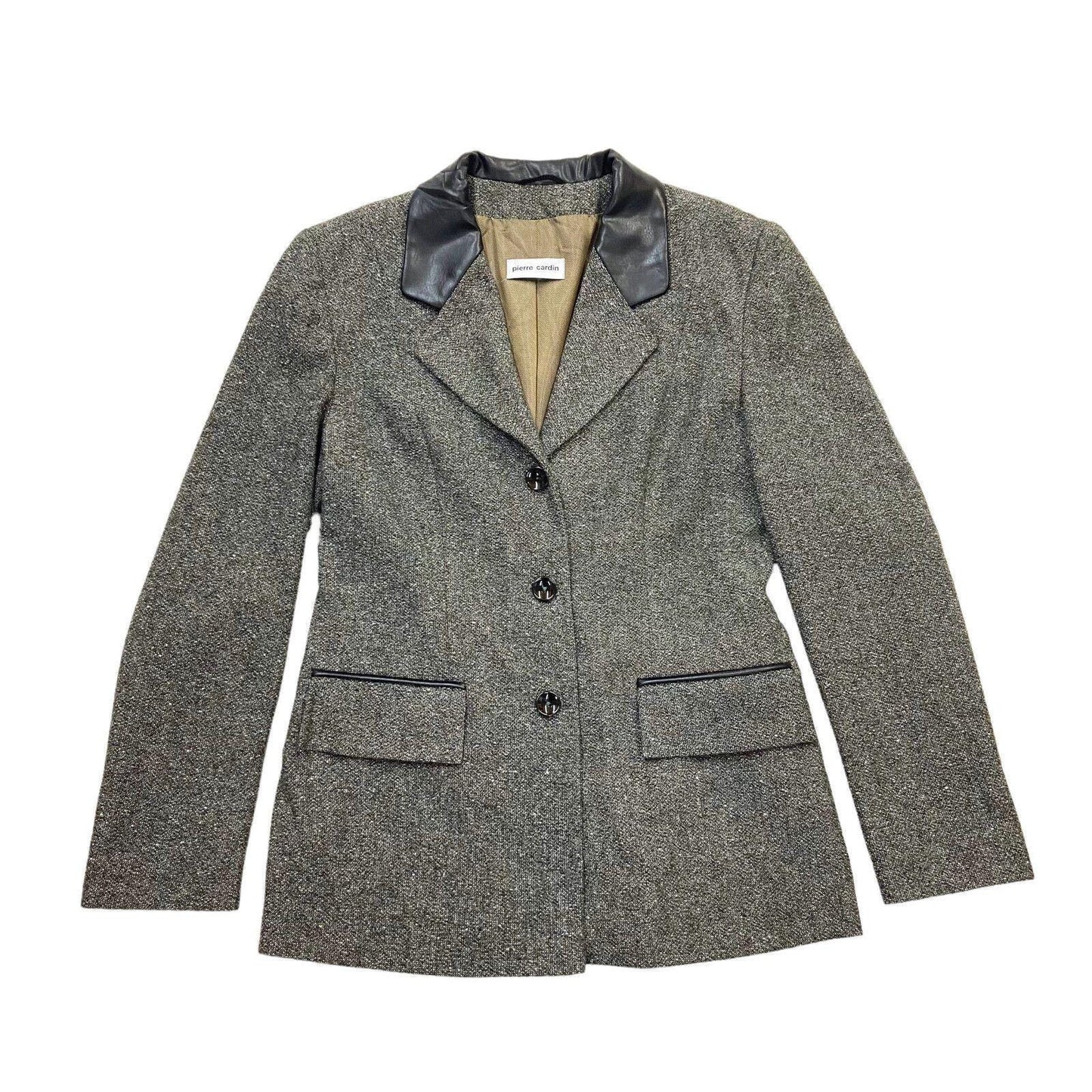 Pierre Cardin Womens Blazer Jacket Vintage Designer Equestrian Riding Grey Graphic Tee – Warm & Stylish · High-Quality Print
