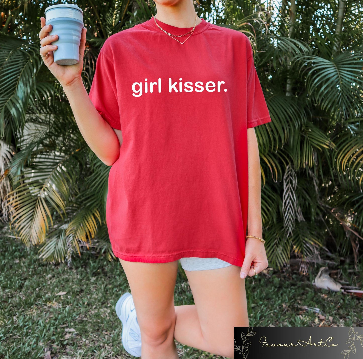 Lesbian Girl Kisser T shirt Pride LGBTQ Sweatshirt Retro Pansexual Shirt Lesbian Girl Gift Bisexual Woman Tee LGBTQ Support Outfit Sweatshirt – Fan Favorite · Must-Have Style