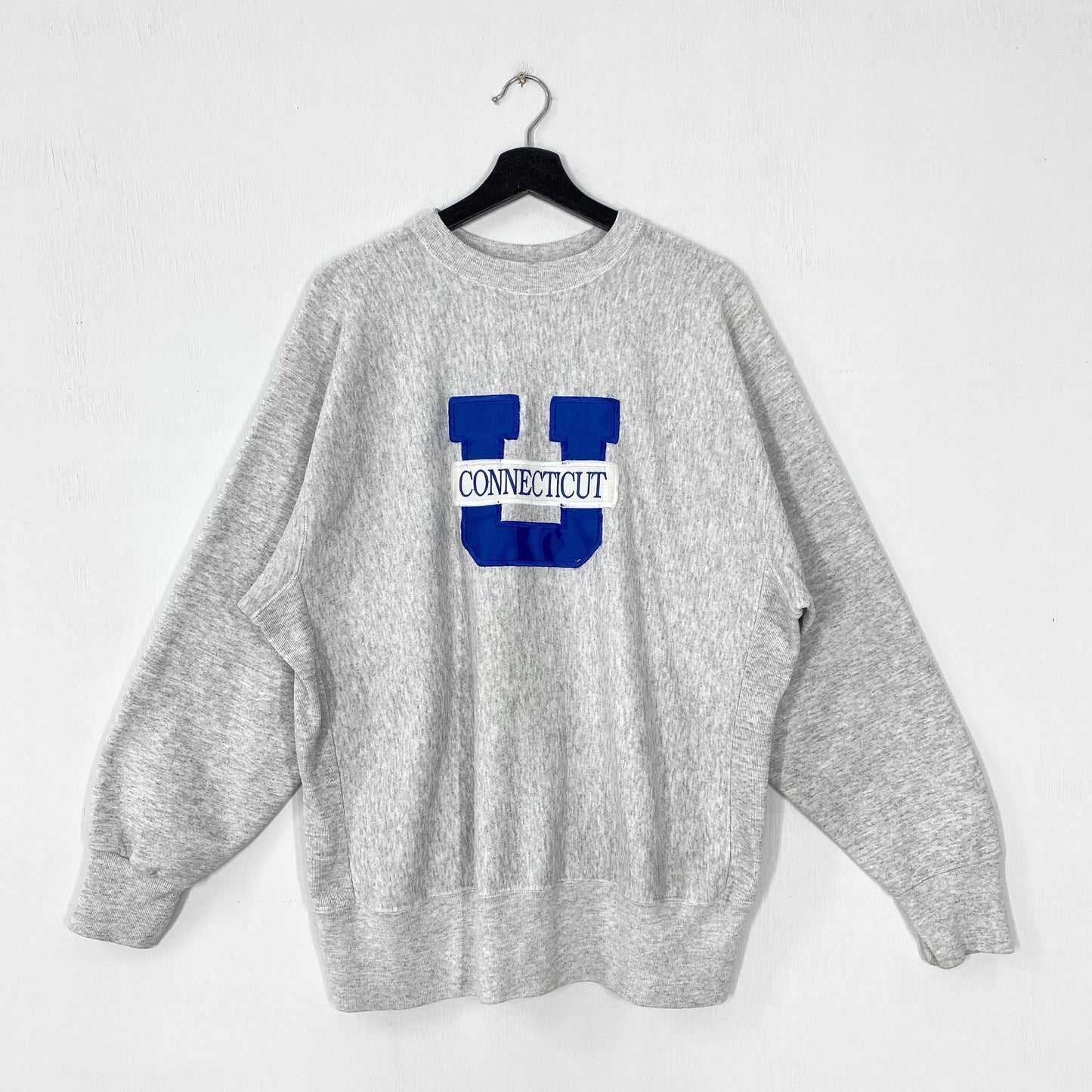 Vintage 90s University Connecticut Sweatshirt University Connecticut Crewneck Connecticut Sweater UConn Huskies Embroidered Logo XLarge Sweatshirt – Bold Style · Great Gift For Fans