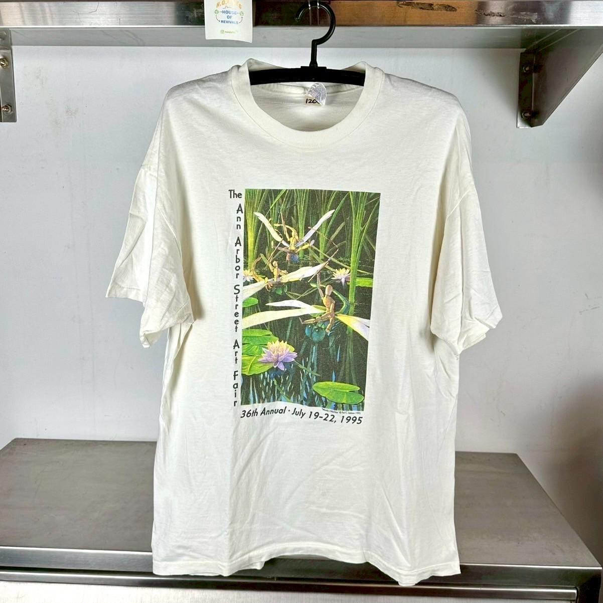 Vintage 1995 Woody39s Wild Ride Ann Arbor Street Art Fair XL Single Stitch T shirt Vintage Art Tshirts Graphic Tee – Premium Graphic · Perfect For Daily Wear