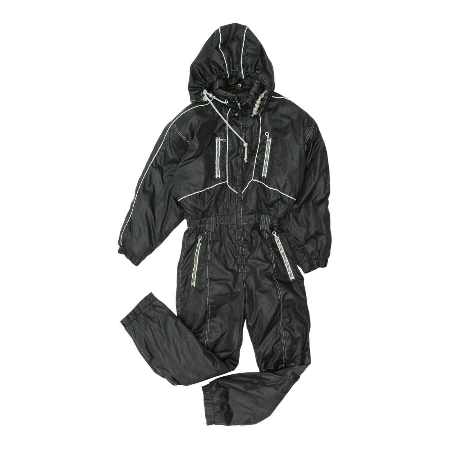 Capt Cook Ski Suit Vintage Womens Black Skiing Winter Sportswear Snowsuit VTG Graphic Tee – Aesthetic Look · Must-Have Style