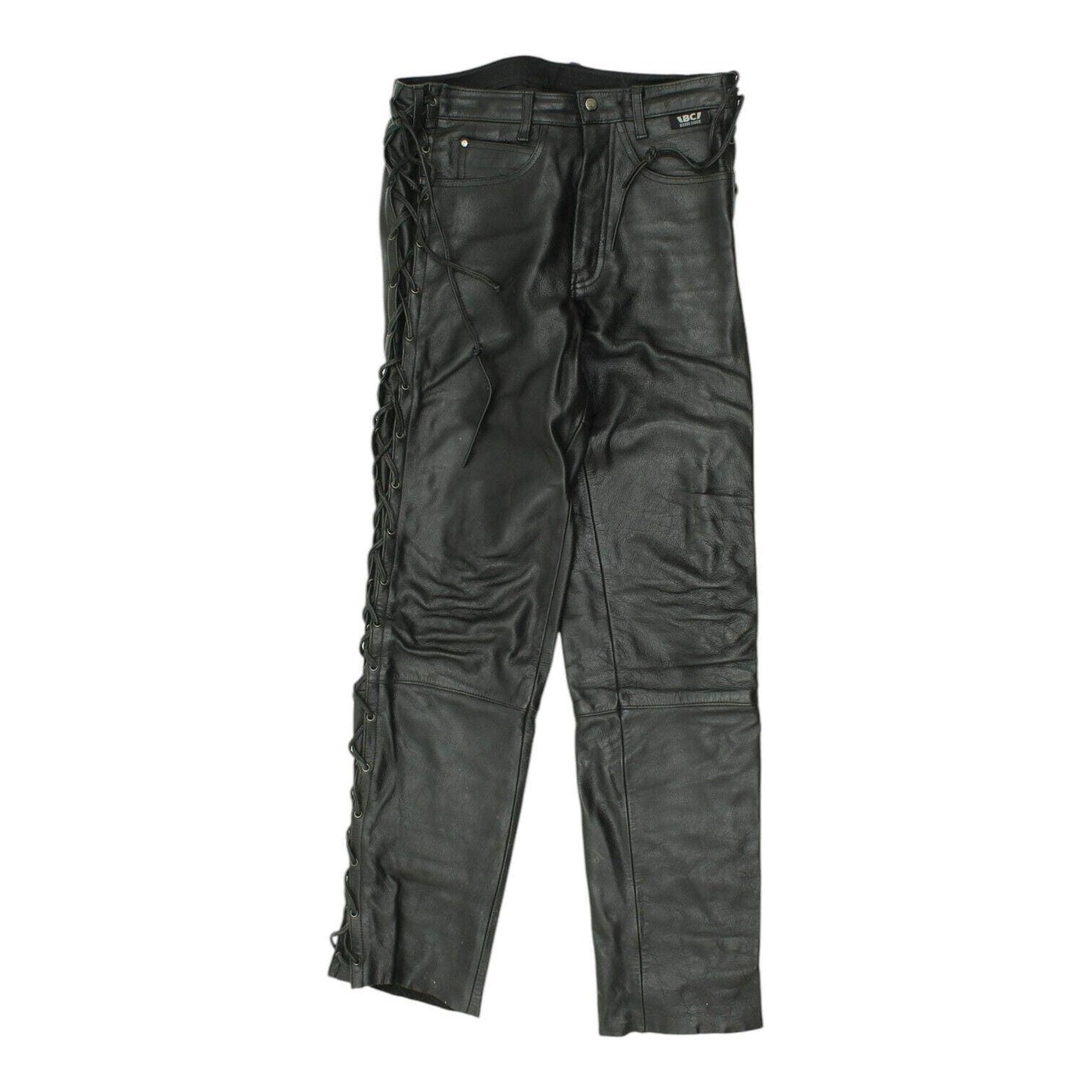 Bikers Choice Motorcycle Trousers Mens Black Leather Motorbike Biker Pants Graphic Tee – Cozy Vibes · High-Quality Print