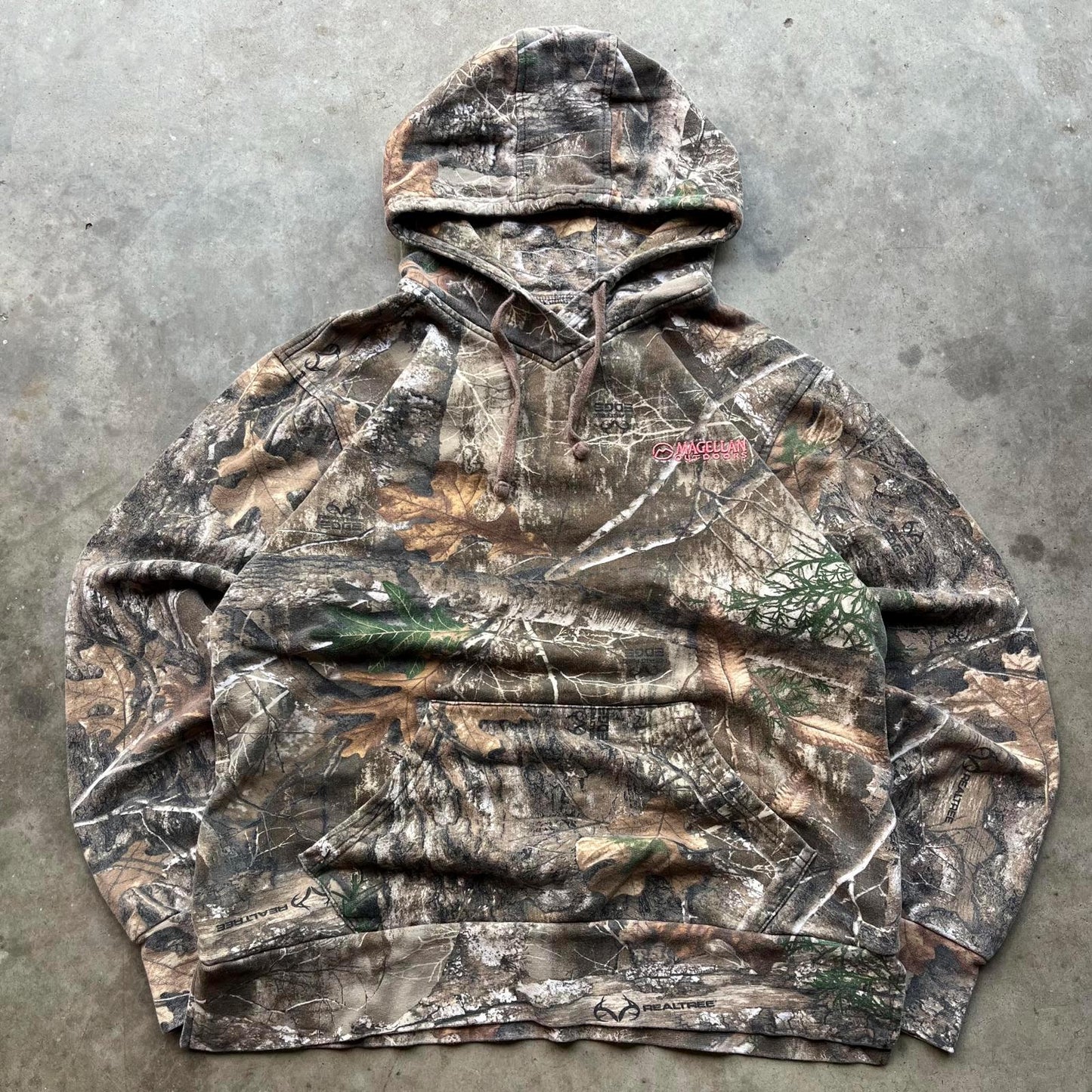 Vintage Y2K Realtree Edge Camo Grunge Skater Hoodie Hoodie – Easygoing Wear · Must-Have Style
