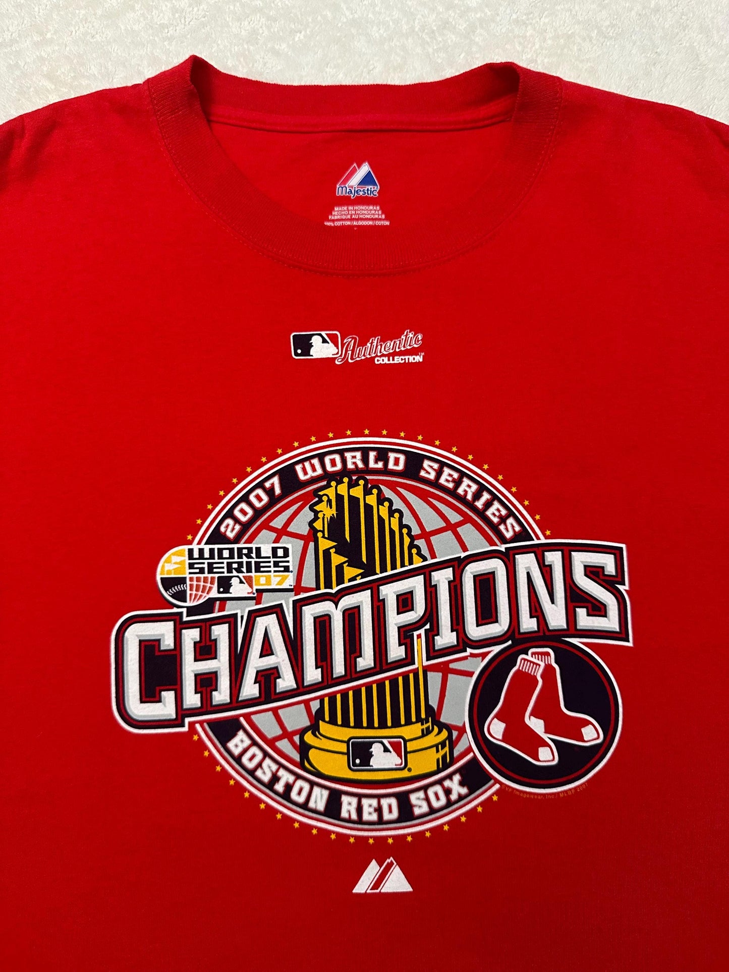 Vintage 2000s Y2K Red Sox MLB Baseball World Series Champions Majestic T Shirt L NEW Graphic Tee – Cozy Vibes · Great Gift For Fans