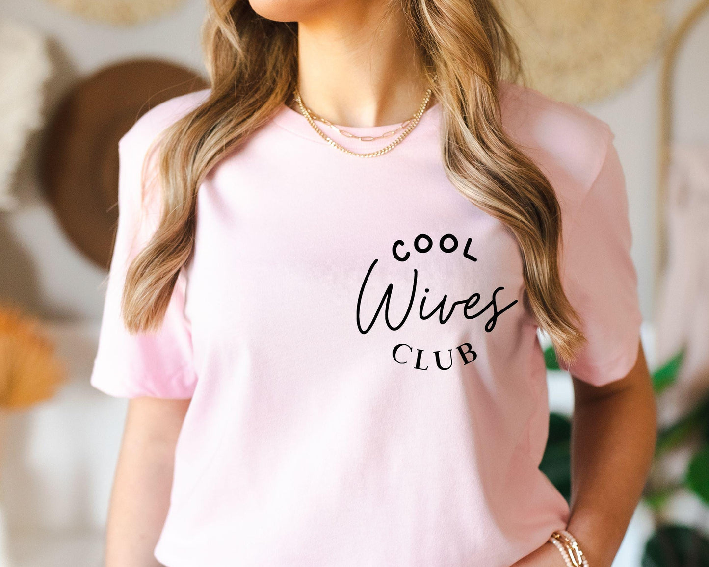 Cool Wives Club Shirt Trendy Wife T Shirt Cute Wife Shirt Fun Wife Gift New Wife Shirt Matching Shirt Gift for Husband Trendy Women Graphic Tee – Cozy Vibes · Perfect For Daily Wear