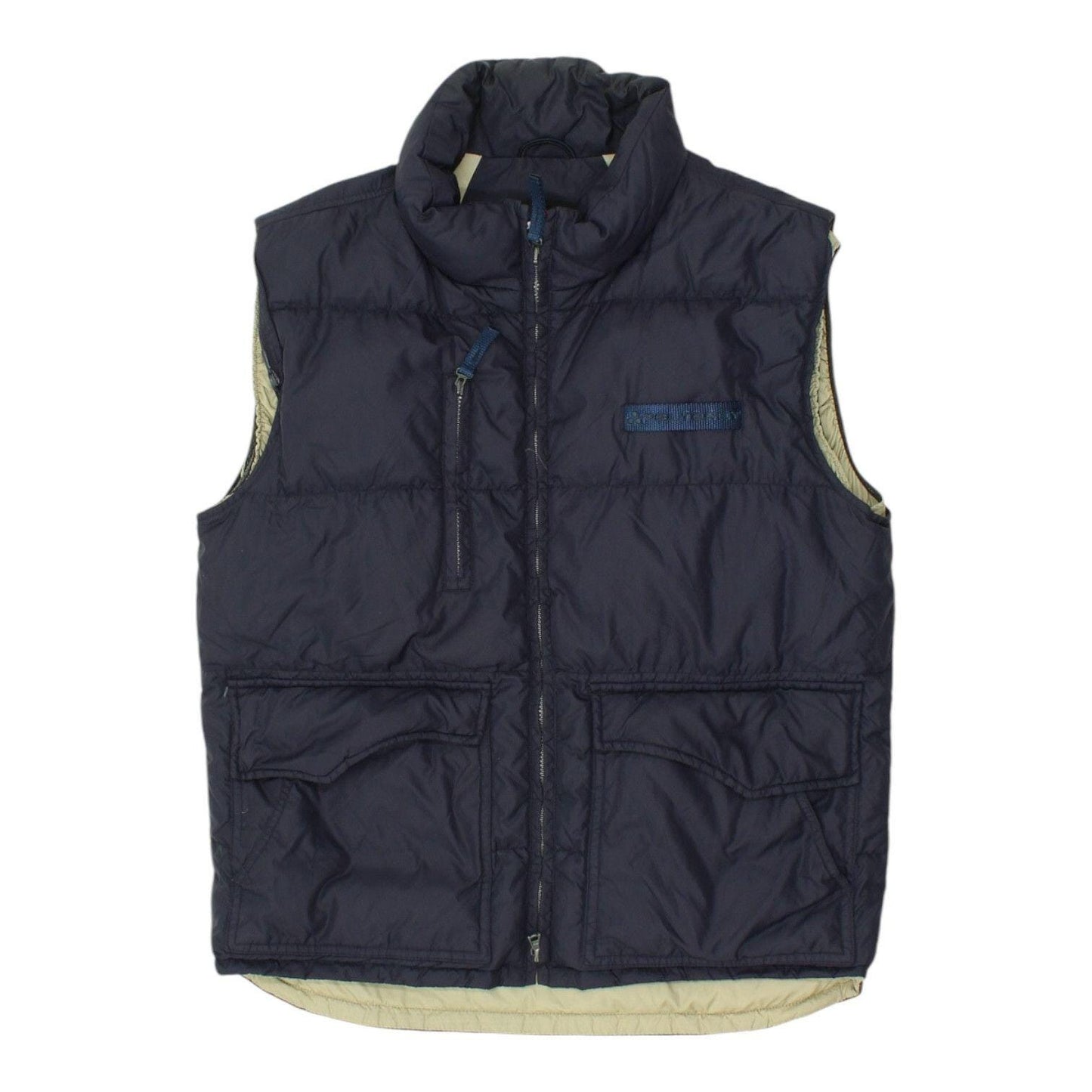 Peuterey Navy Padded Gilet Vintage Designer Mens M Sleeveless Outdoor Jacket Graphic Tee – Bold Style · Great Gift For Fans