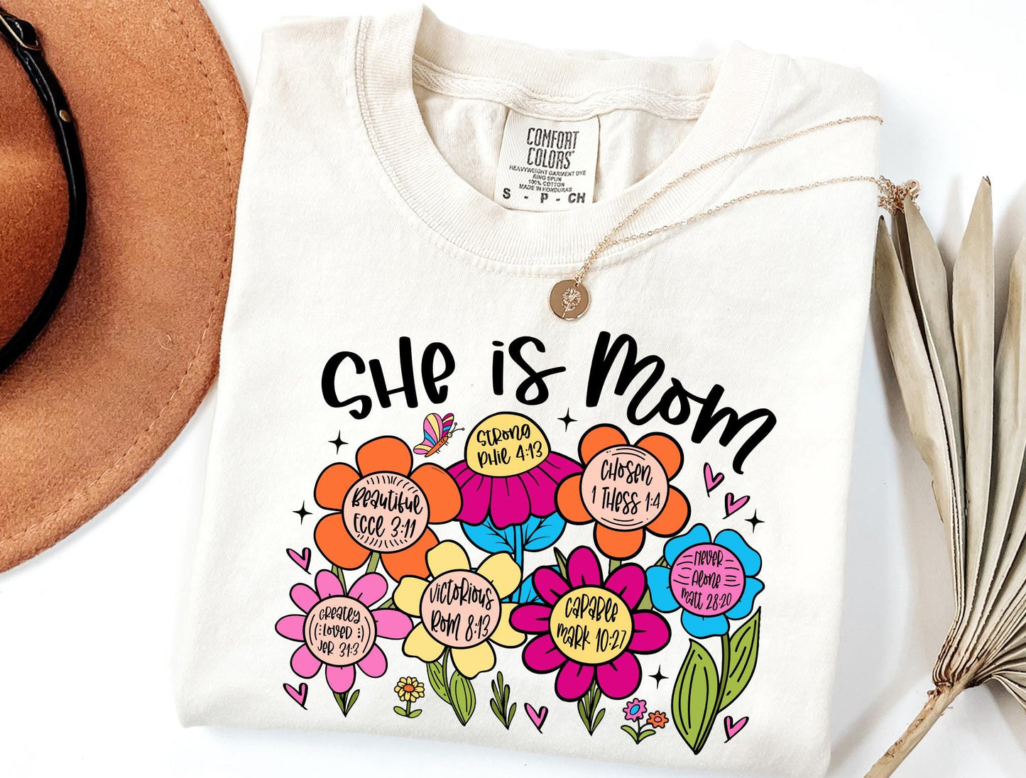 She Is Mom Shirt Christian Mom Clothing Gifts For Mother39s Day Religious Mom Tee Aesthetic Mom T Shirt Cute mom Gift Graphic Tee – Everyday Comfort · Great Gift For Fans