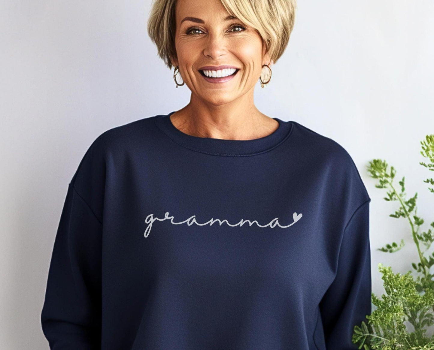 GRAMMA Sweatshirt Cute Gramma Gift for Mother39s Day Grandma Shirt Gift from Grandkids Sweatshirt – Cozy Vibes · Top Pick For Any Outfit