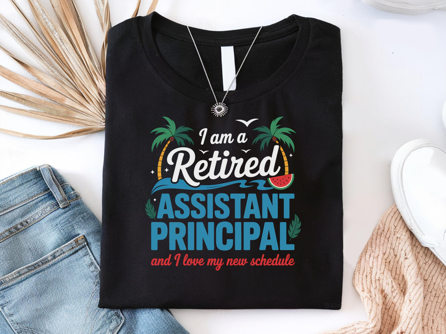 Retired Assistant Principal Shirt Gifts For Assistant Principals Assistance Principal Shirt Assist Principal Tee AP Shirt Gift Graphic Tee – Everyday Comfort · High-Quality Print