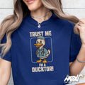 Ducktor Shirt Funny Duck T Shirt Trust Me I39m a Doctor Tee Bird Pun Gift Cute Duck Cartoon Shirt Animal Nurse Tee Graphic Tee – Soft Feel · Must-Have Style