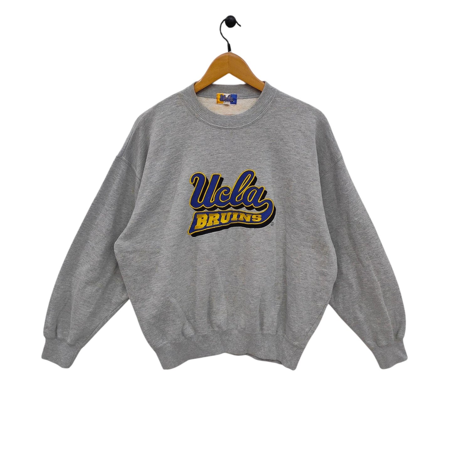 UCLA Bruins Sweater Vintage University California Los Angeles Jumper Graduation Sweatshirt Embroidery Logo X Large Sweatshirt – Feel-Good Design · Trending Graphic Apparel