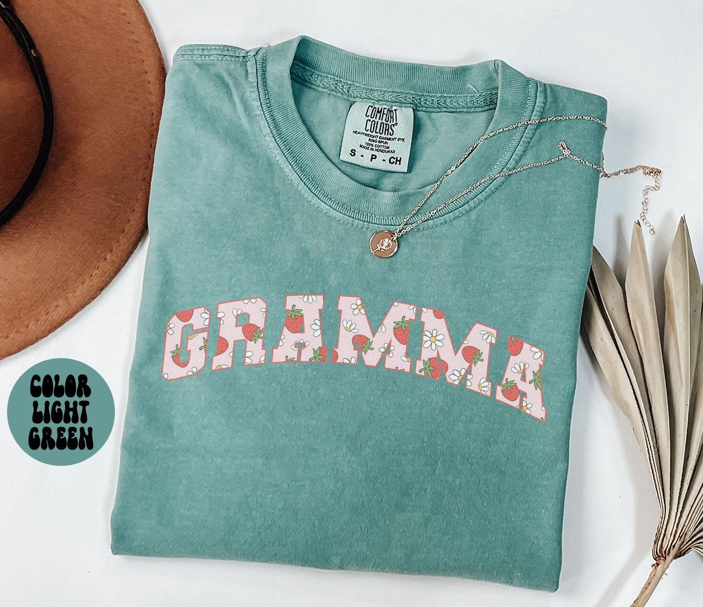 Gramma Shirt Mother39s Day Gifts Gramma Tees Gramma Gifts Strawberry Gramma Tshirts Graphic Tee – Warm & Stylish · Great Gift For Fans