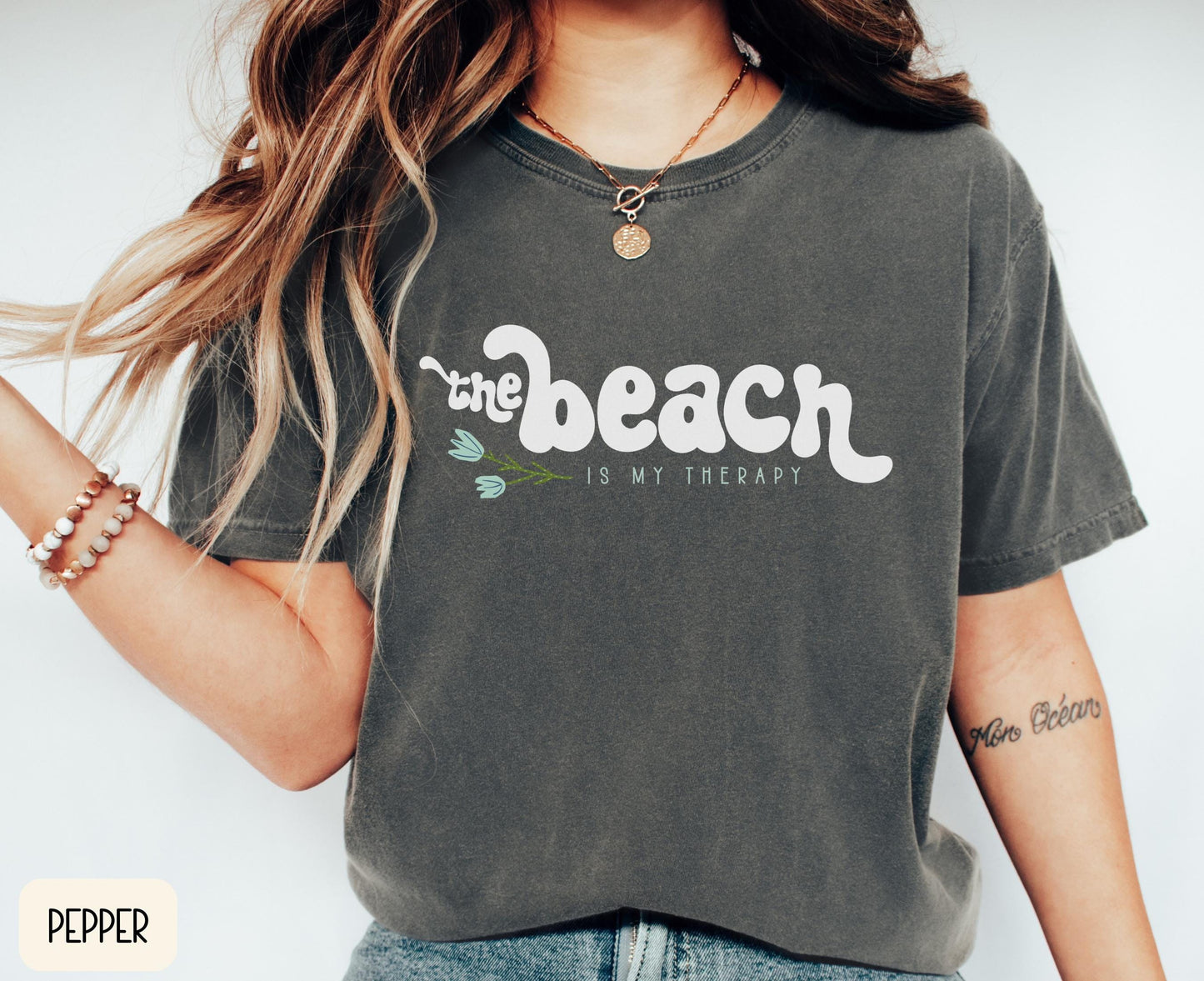 Beach Therapy Shirt Beach Is My Therapy Shirt Summer Beach Tshirt Vacay Mode Shirt Lake Life Tee Beach Gift for Her Graphic Tee – Warm & Stylish · Top Pick For Any Outfit