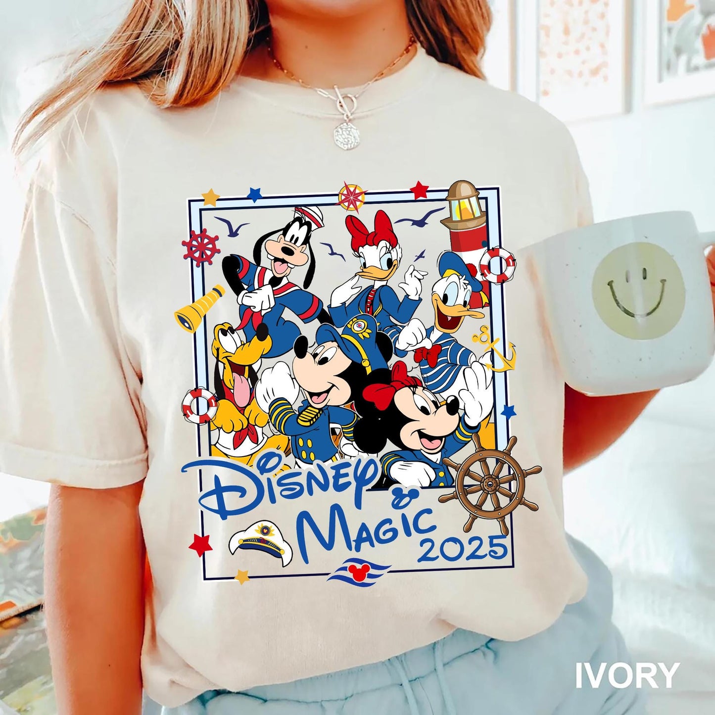 Disney Magic 2025 Cruise Shirt Family Disney Trip Tee Matching Disney Cruise Shirt Disney Vacation Shirt Disneyland Disneyworld Tshirt Graphic Tee – Bold Style · High-Quality Print