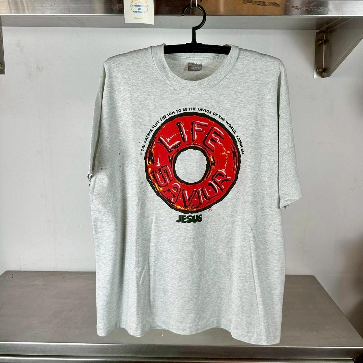 Vintage 90s Jesus Life Savior Candy Parody Religion single stitch T shirt Vintage Jesus Christ TShirt Vintage Religious Tshirt Graphic Tee – Everyday Comfort · Trending Graphic Apparel