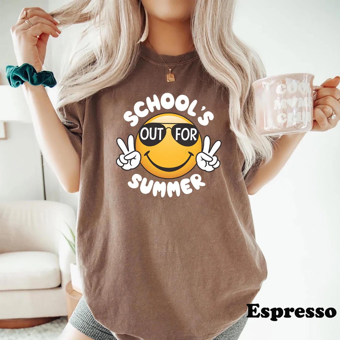 Schools Out For Summer Shirt Teacher Summer Shirt Happy Last Day Of School Shirt End Of Year Teacher Gift Last Day Outfit Graphic Tee – Cozy Vibes · Trending Graphic Apparel