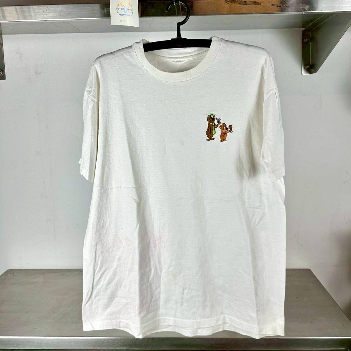 Vintage 90s Yogi Bear Cartoon Embroidered Promo single stitch T shirt Yogi Bear Tshirts Cartoon Tshirts Vintage Cartoon Tees Graphic Tee – Aesthetic Look · Perfect For Daily Wear