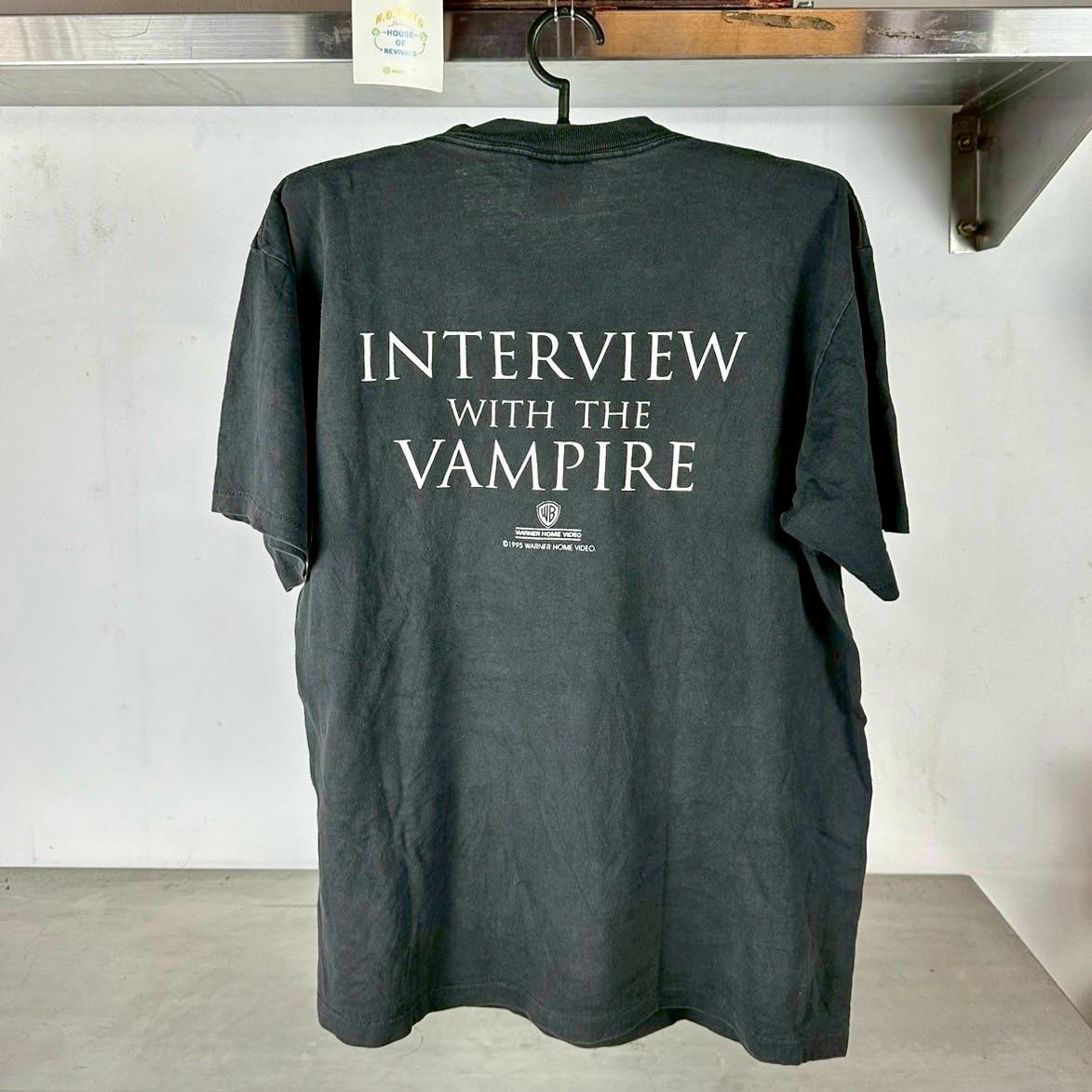 Vintage 90s Interview With the Vampire Warner Movie Promo Single Stitch T shirt Vintage Movies Tees Vintage Movies Tshirts Promos Tshirts Graphic Tee – Premium Graphic · Great Gift For Fans