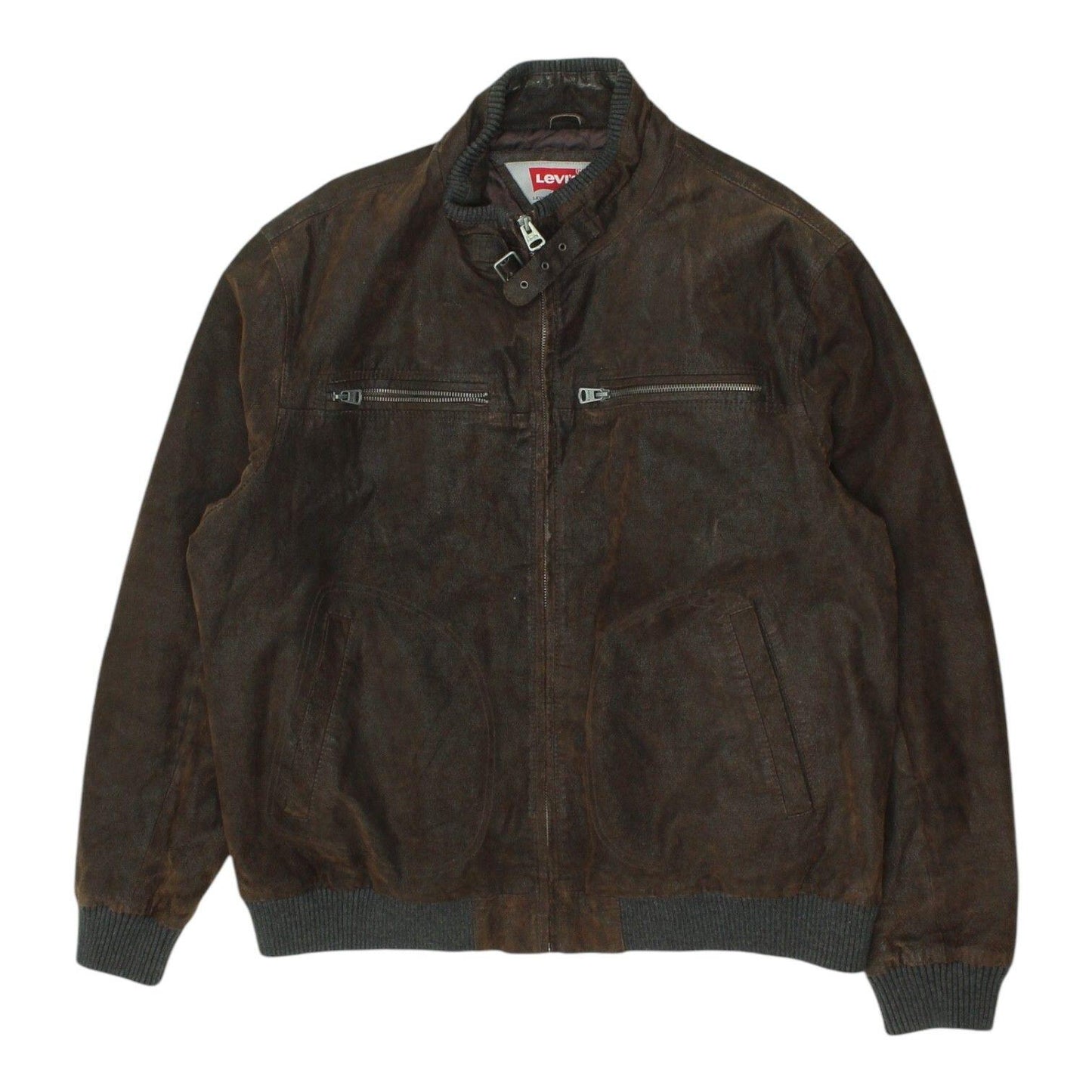 Levi39s Mens Leather Jacket Quilted Brown Stylish Outerwear Full Zip Biker Graphic Tee – Everyday Comfort · Top Pick For Any Outfit