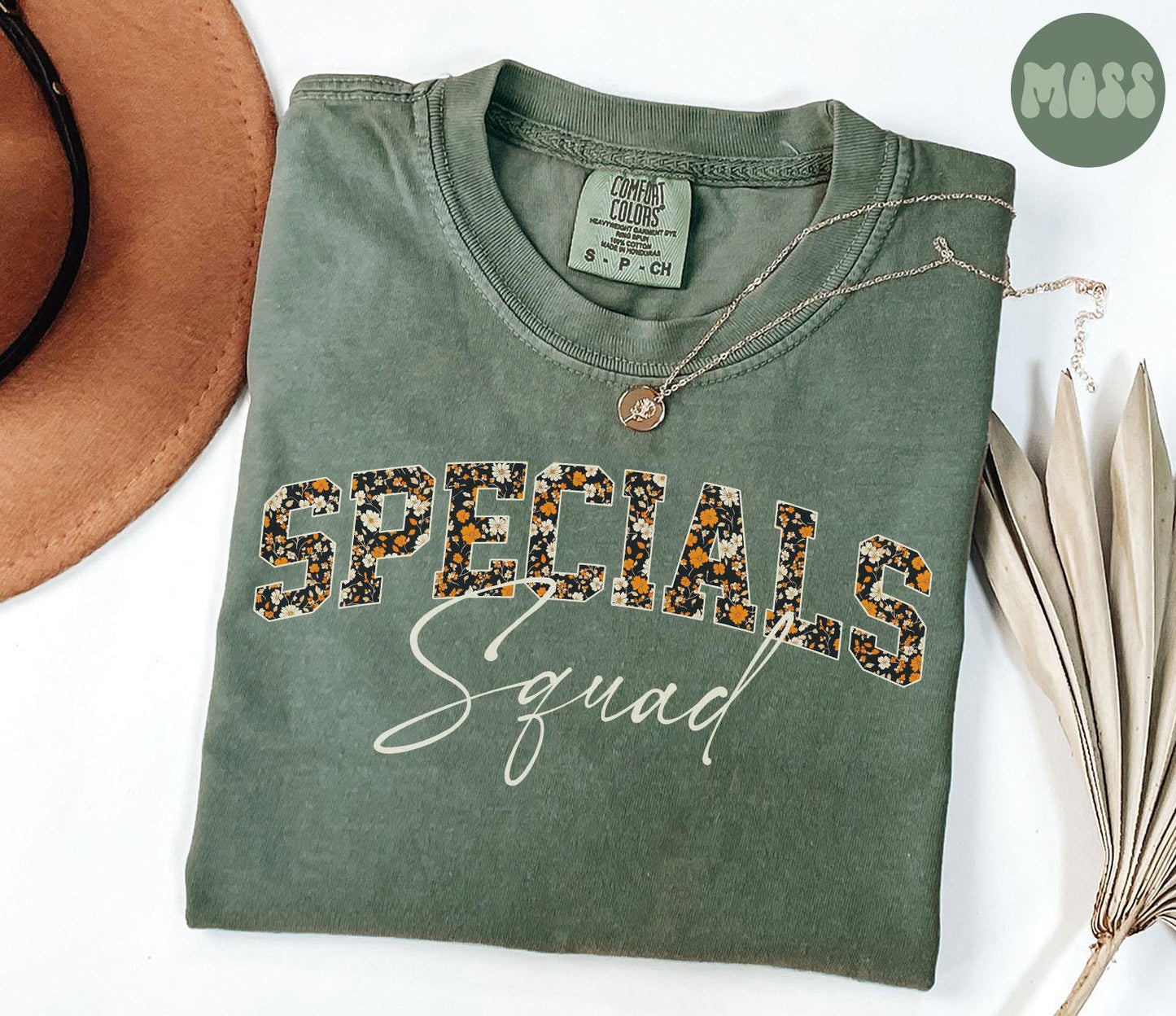 Specials Comfort Colors Shirt Fall Autumn Teacher Tee Special Education TShirt Back to School SPED Department Gifts Crew Squad Graphic Tee – Warm & Stylish · Great Gift For Fans