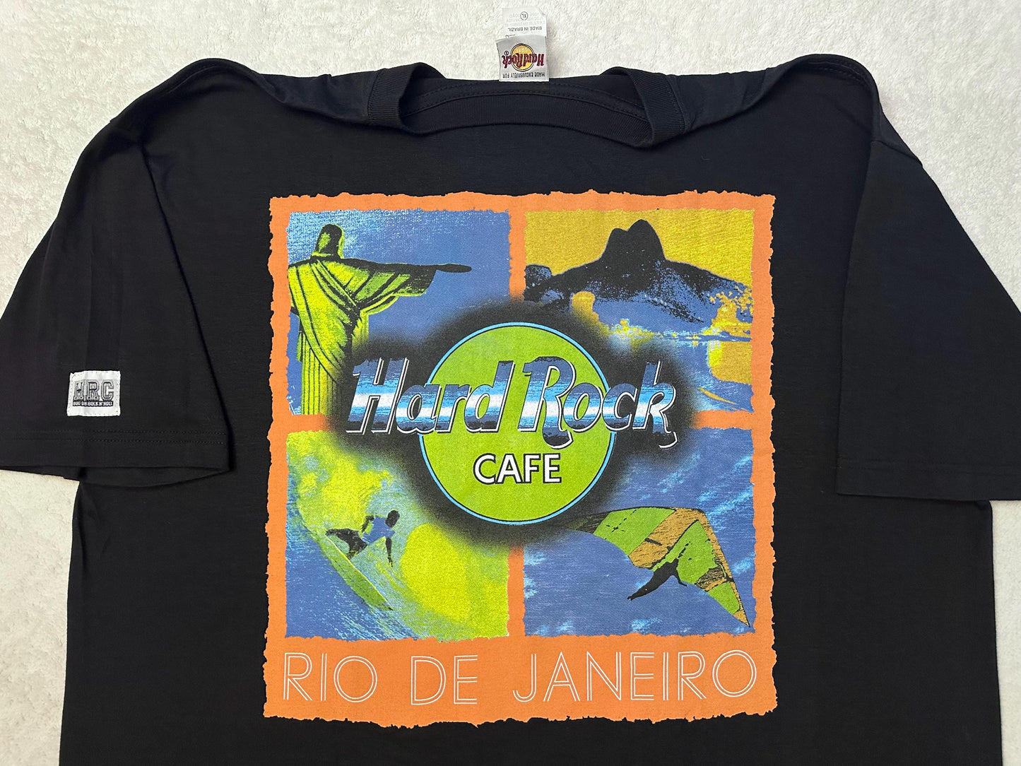 Vintage 1990s 90s Rio De Janeiro Brazil Hard Rock Cafe Promo Art T Shirt XL NEW Graphic Tee – Feel-Good Design · Great Gift For Fans