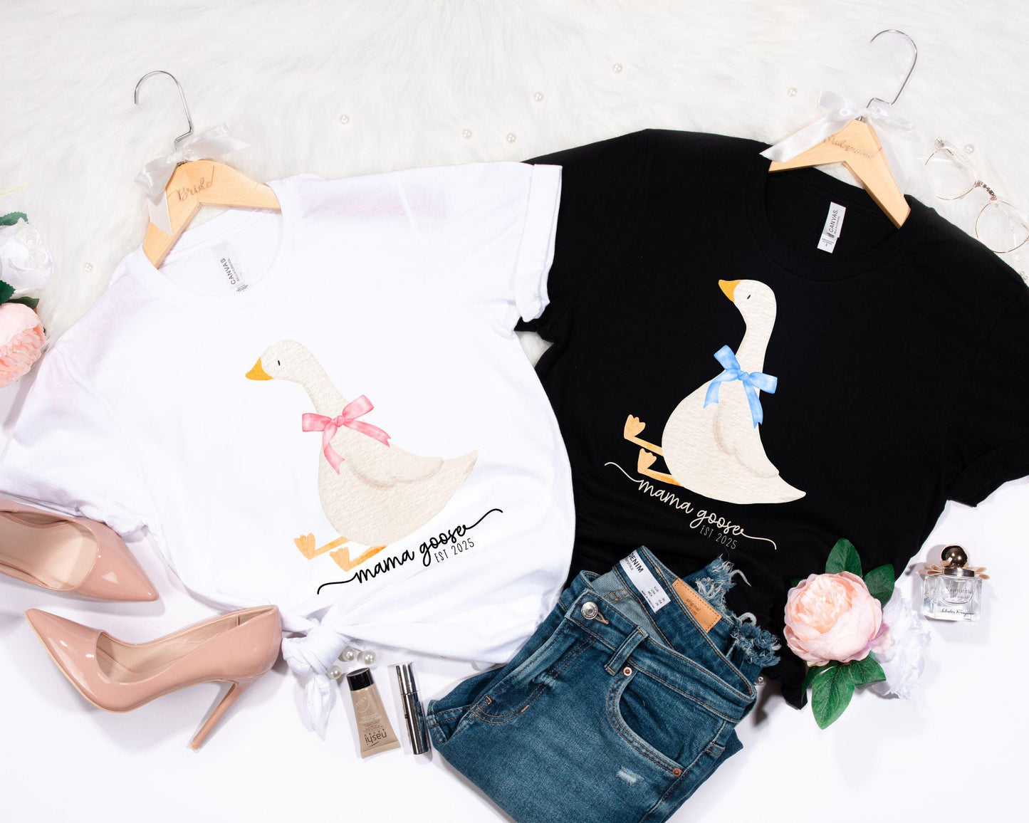 Mama Goose Shirt Floral Silly Goose Shirt for Mom Goose Shirt Mom Shirt Mother39s Day Shirt Cute Mom Shirt Funny Mama T shirt Mom Gift Graphic Tee – Cozy Vibes · Great Gift For Fans