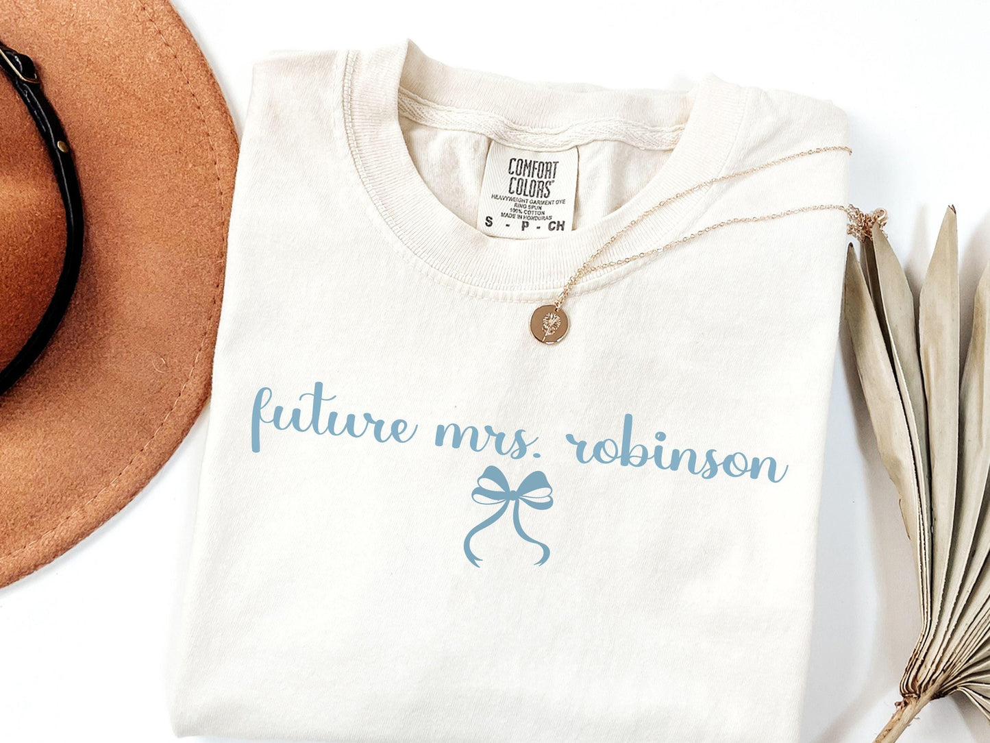 Future Mrs Shirt Coquette Bachelorette Party Custom Future Mrs Shirt Engagement Gift Custom Fiance Gift Bridal Party Graphic Tee – Fan Favorite · Perfect For Daily Wear