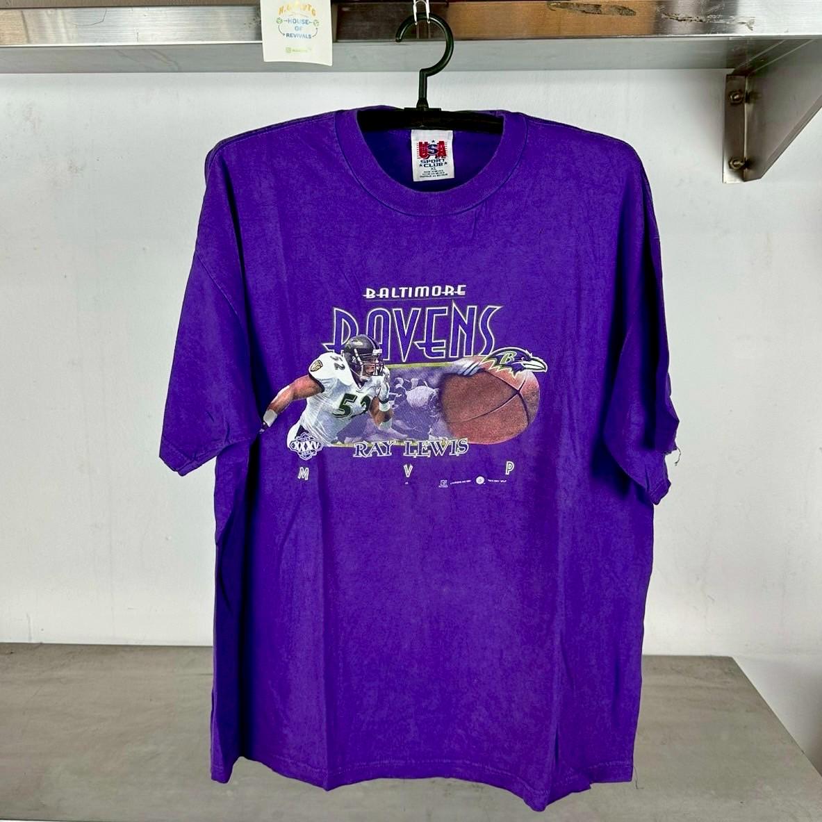 Vintage 2001 Ray Lewis Baltimore Ravens NFL XL T shirt Vintage Baltimore Ravens Tshirt Vintage Football Tshirt Vintage NFl Tshirt Graphic Tee – Premium Graphic · Must-Have Style