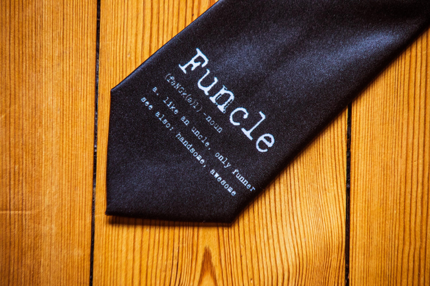 Unique Father39s Day Gift Funcle Definition Necktie Necktie For Work Gift For An Uncle Gifts For Godfather Funny Neckties Fun Uncle Graphic Tee – Premium Graphic · High-Quality Print