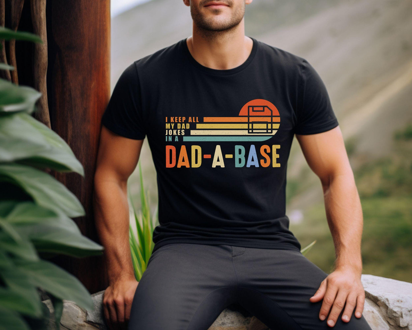 I Keep All My Dad Jokes In A Dad a base Shirt New Dad Shirt Dad Shirt Daddy Shirt Father39s Day ShirtBest Dad ShirtGift for Dad T Shirt Graphic Tee – Feel-Good Design · Perfect For Daily Wear