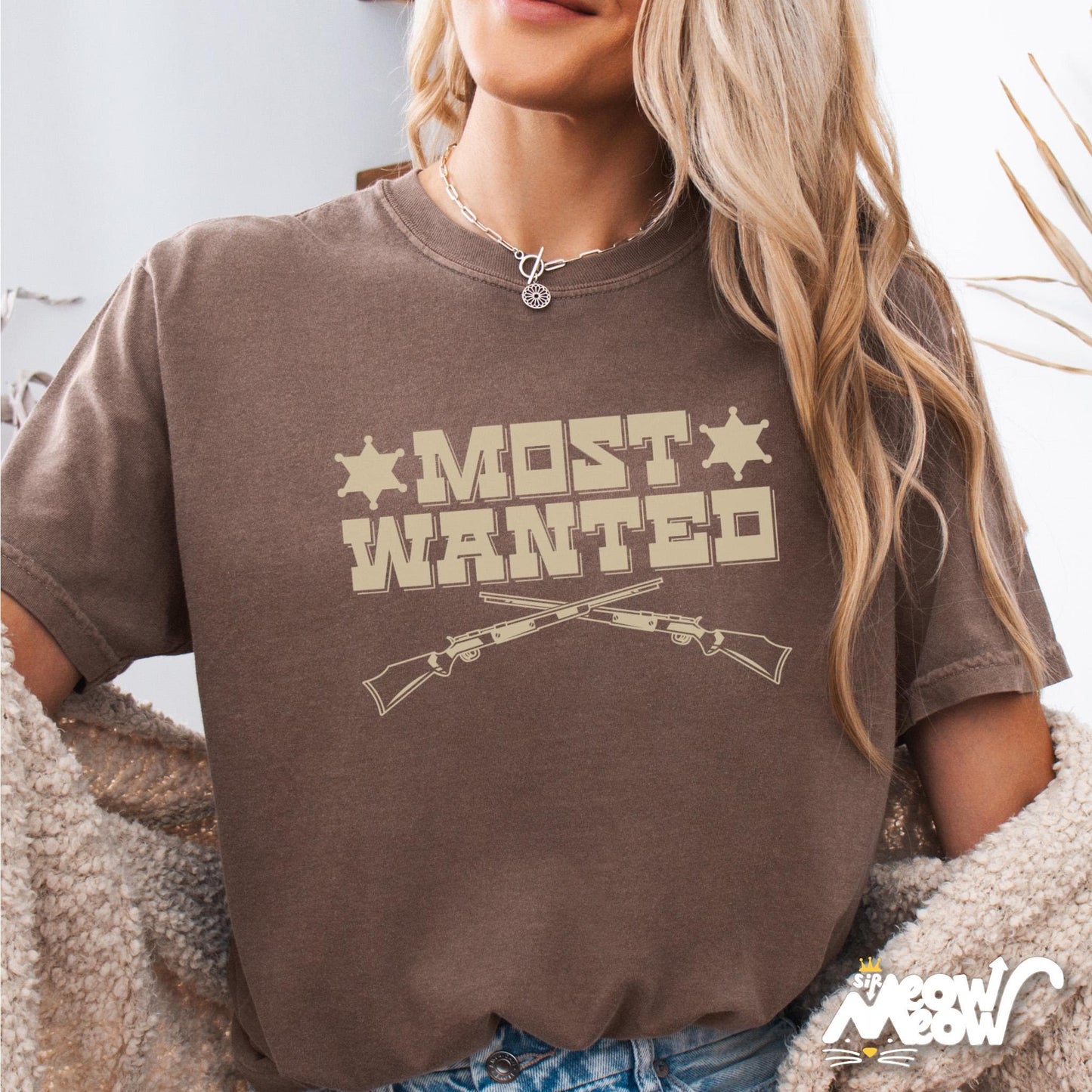 Most Wanted Shirt Western Cowboy Graphic Tee Vintage Outlaw Design Gunslinger T Shirt Funny Western Gift Tee Graphic Tee – Premium Graphic · Top Pick For Any Outfit