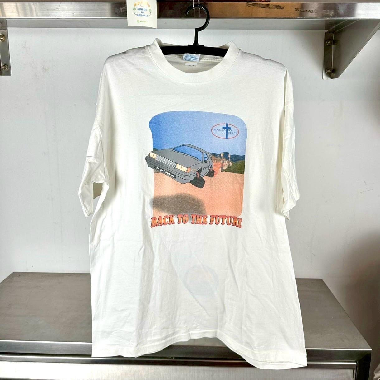 Vintage 90s Back to the Future Religion Baptist ASsociation Promo XL Single Stitch T shirt Vintage Movies Tees Universal Studios Tshirts Graphic Tee – Bold Style · Great Gift For Fans