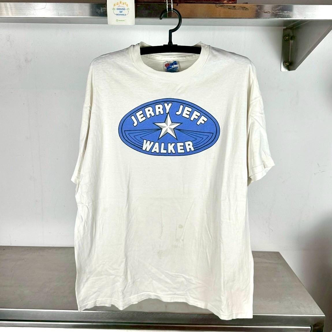 Vintage 1994 Jerry Jeff Walker Viva Luckenbach Tour Country Folk XL Single Stitch T Shirt Vintage Band Tees Vintage Band T Shirts Graphic Tee – Easygoing Wear · High-Quality Print