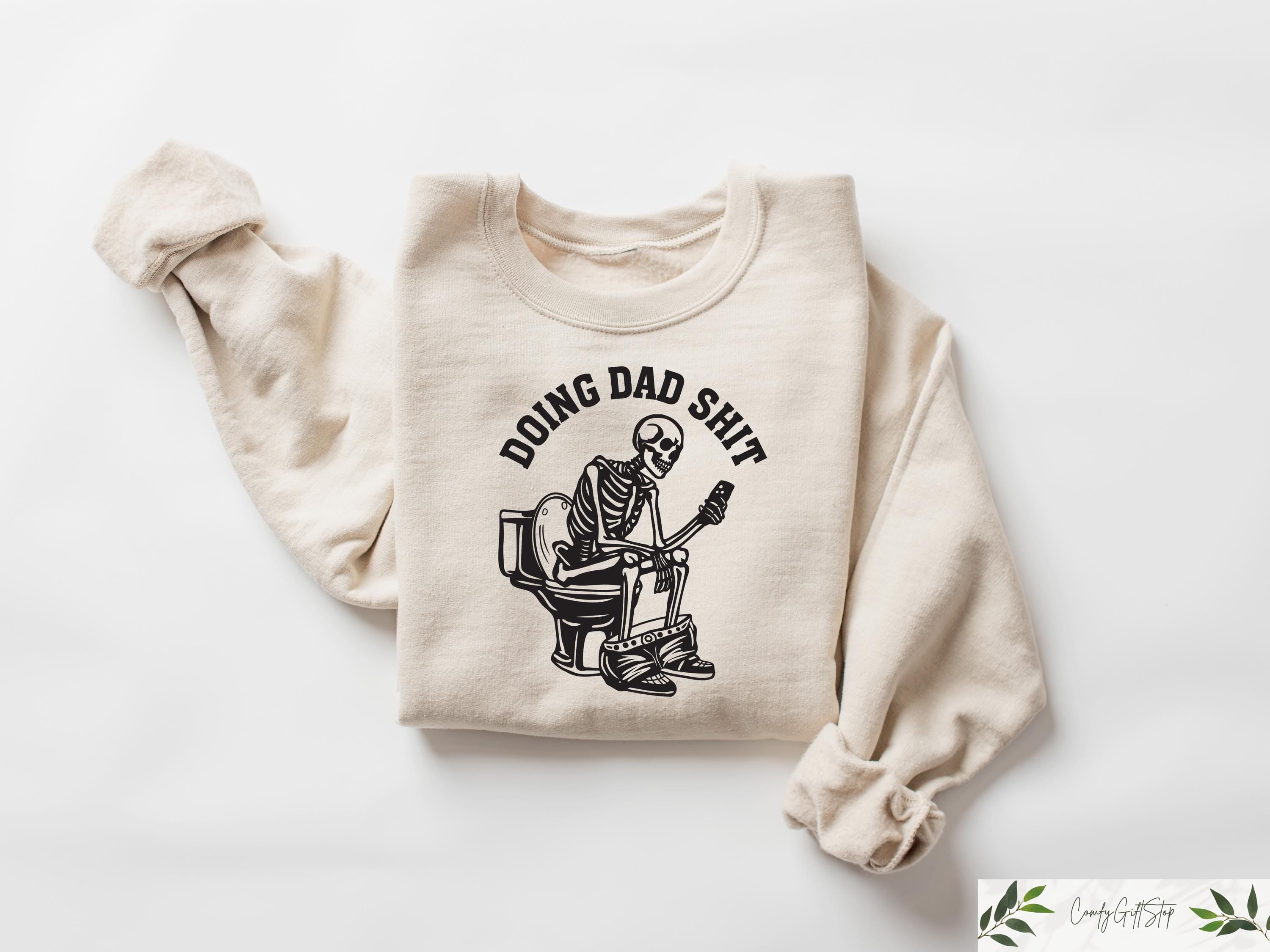 Retro Comfort Dad T shirt Doing Dad Shit Sweatshirt Fathers Day Shirt Country Dad Gift Western Cowboy Dad Tee Funny Fathers Day Outfit Sweatshirt – Feel-Good Design · Must-Have Style