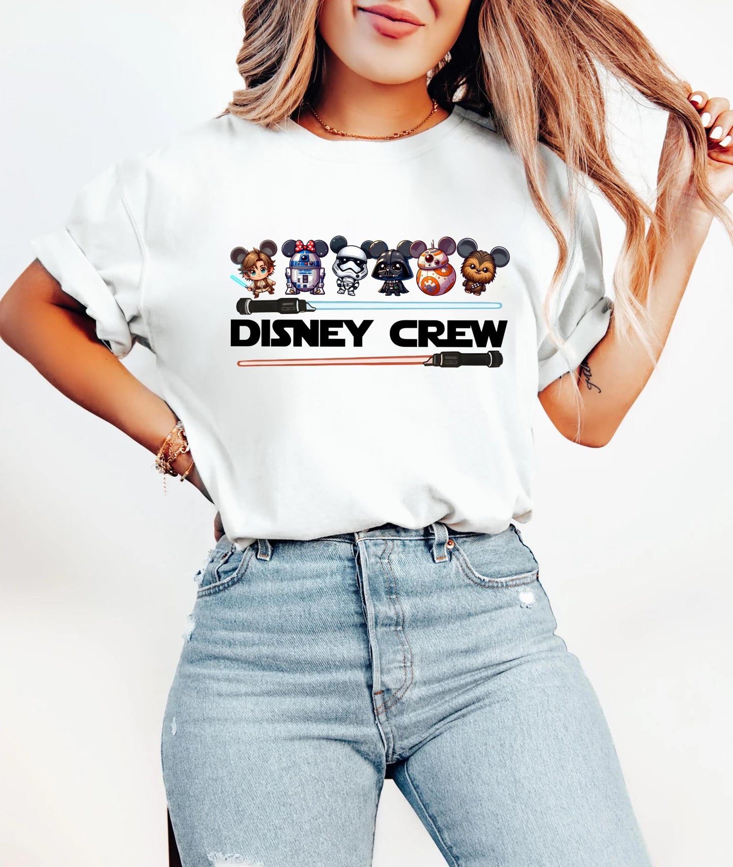 Star Wars Disney Crew T Shirt Disney Shirt Star Wars Family Shirt Disney Star Wars Shirt Disney Crew Shirt Graphic Tee – Easygoing Wear · Great Gift For Fans