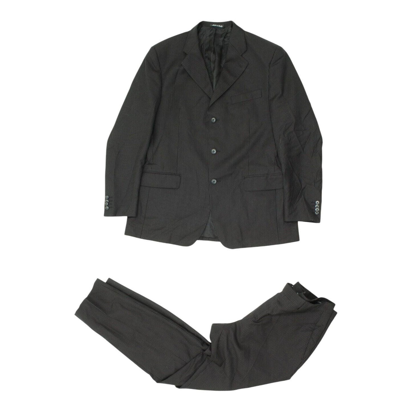 Yves Saint Laurent Suit Mens Black 2 Piece Designer 3 Button Blazer Trousers Graphic Tee – Premium Graphic · Must-Have Style