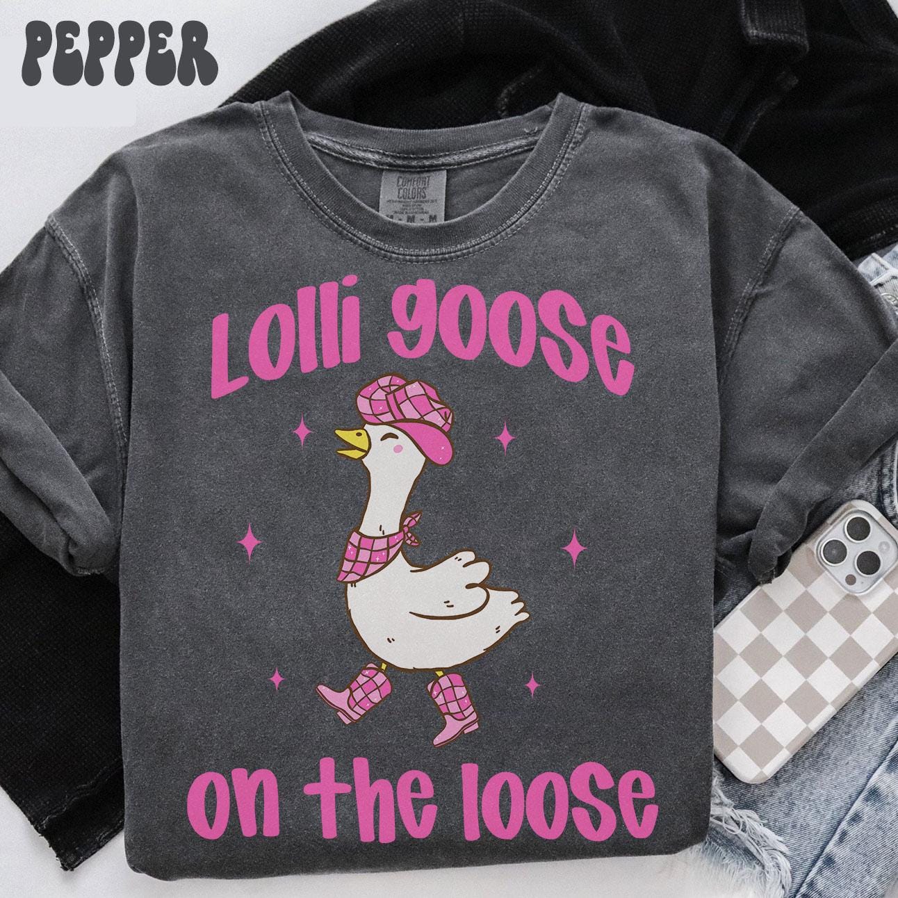 Lolli Comfort Colors Shirt Grandma TShirt Mother39s Day Gifts New Grandmother Tee Womens Graphic Tee – Cozy Vibes · Trending Graphic Apparel