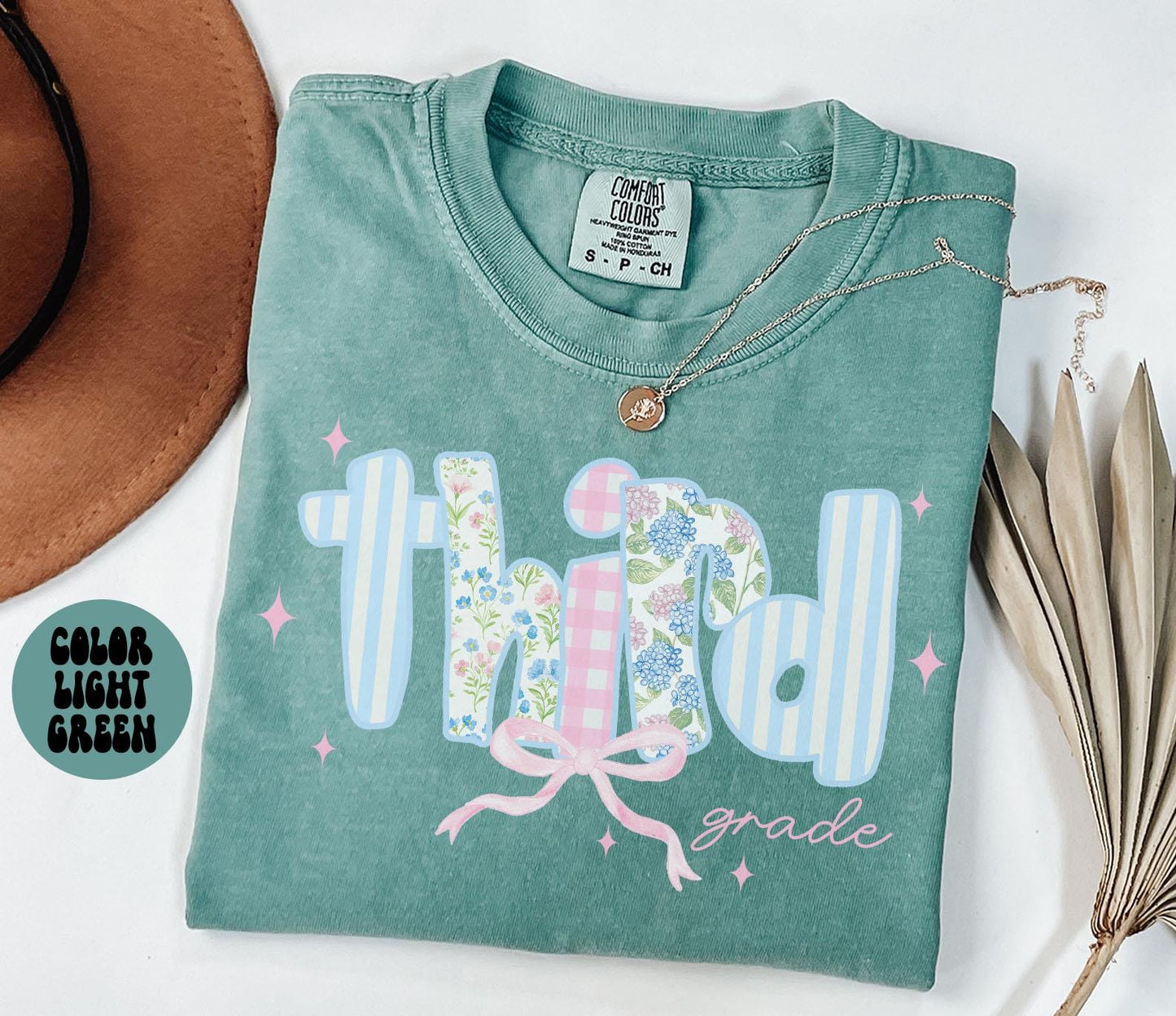 Third Grade Comfort Colors Shirt Teacher Team TShirts 3rd Grade Tee Back to School Third Grade Department Gifts Crew Graphic Tee – Bold Style · Top Pick For Any Outfit