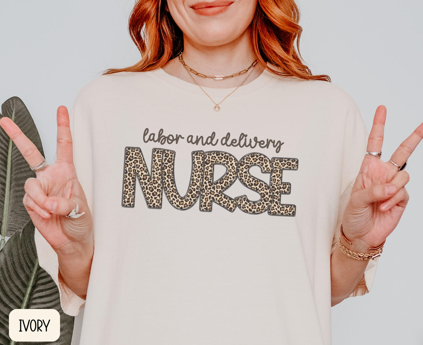 Labor Delivery Nurse Shirt Tee LD Nurse Leopard Print Labor Nurse Gift OB Nurse TShirt Baby Nurse Gift Graphic Tee – Soft Feel · Trending Graphic Apparel