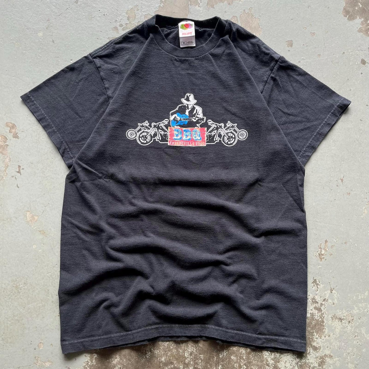 Vintage Y2K Dickson Street Biker Blues BBQ Arkansas Shirt Graphic Tee – Easygoing Wear · Must-Have Style