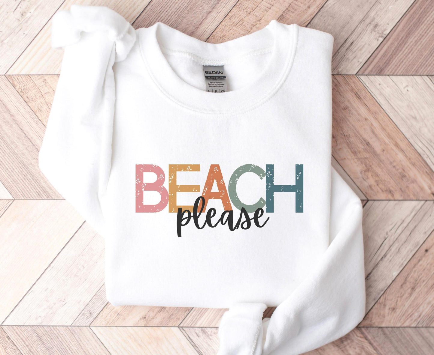 BEACH Sweatshirt Funny Beach Please Shirt Beach Pullover Summer Vacation Shirt Girls Trip Beach Lover Gift Idea Sweatshirt – Easygoing Wear · Perfect For Daily Wear